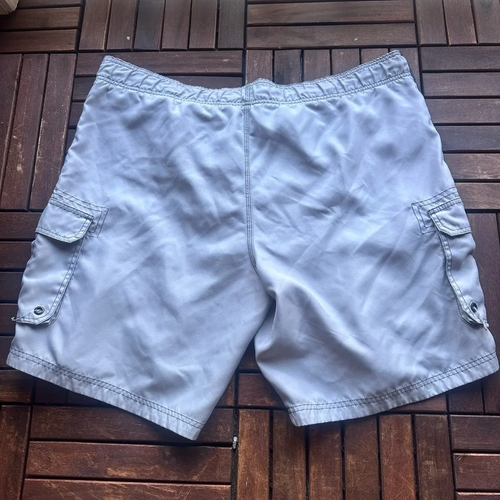 OP Light Gray Cargo Swim plus size trunks size 40-42